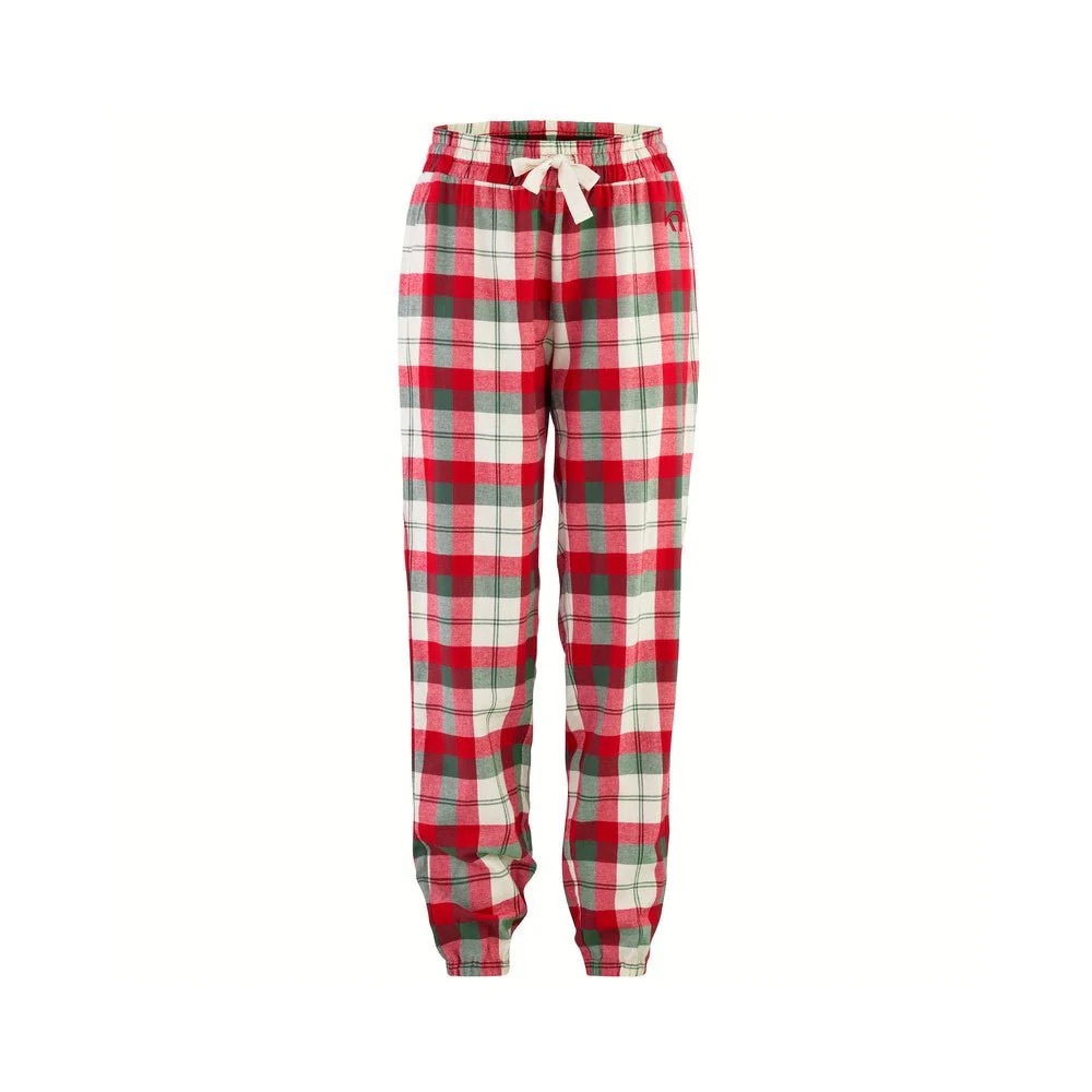 Kari Traa Red and Gray Plaid Pants #0081